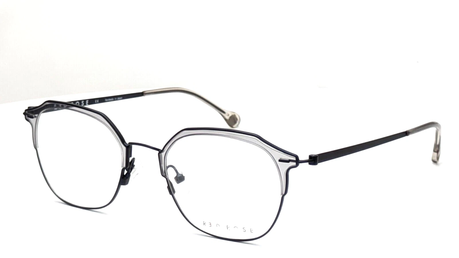 Red Rose Amalfi 6404 Rectangle Navy Shadow Womens Eyeglasses 50mm
