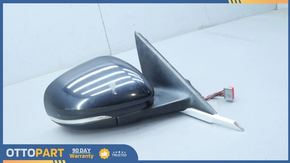 Espejo retrovisor eléctrico Jaguar XF XFR XFR-S 2011-2015 puerta delantera derecha negro OEM Foto 4 de 4