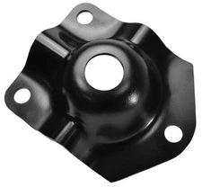 Shock Tower Cap Black Painted Each, 1971 1972 1973 Mustang