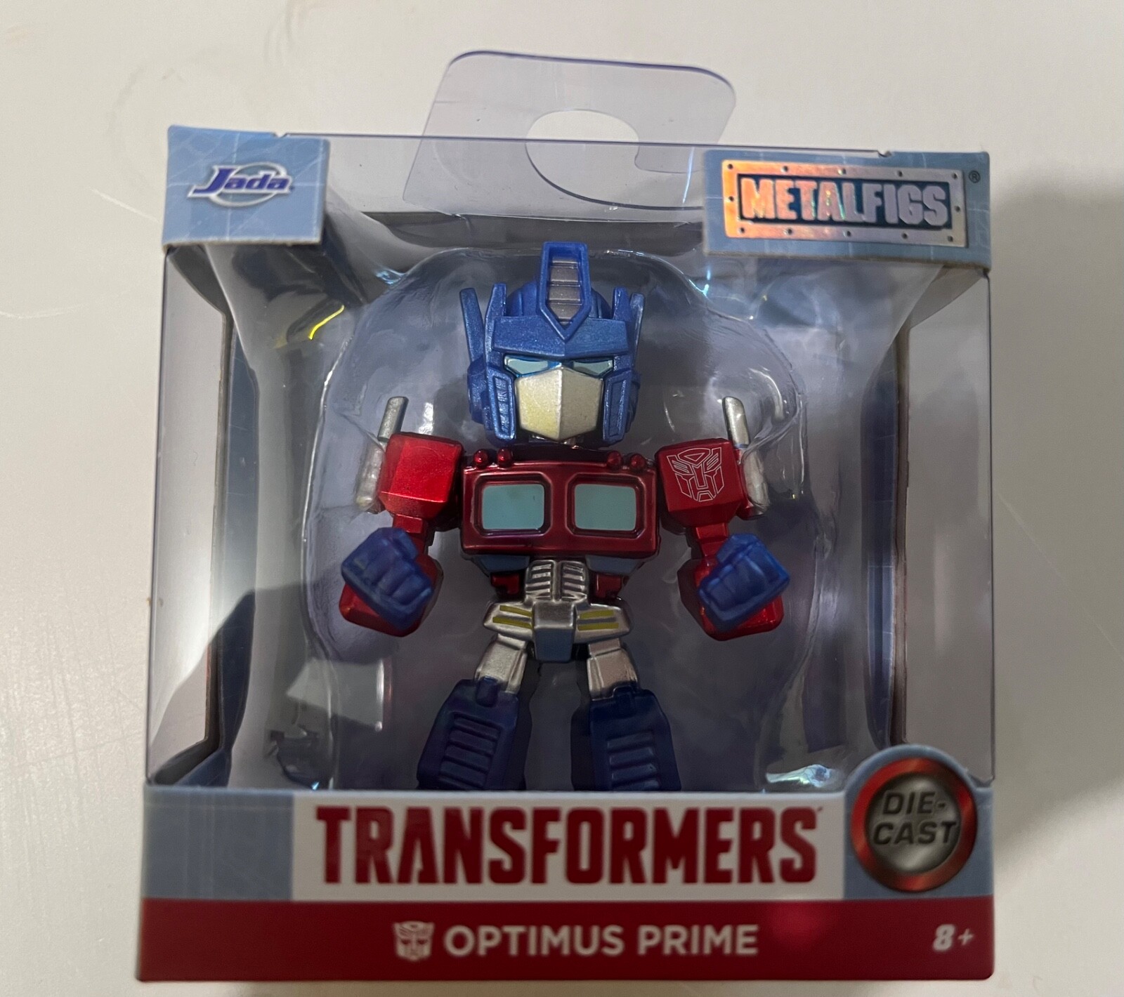 Jada Metalfigs Transformers Optimus Prime Die-Cast Collectible Figure