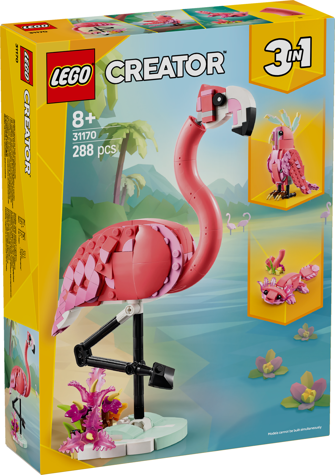 LEGO® Creator 31170 Wilde Tiere: Rosa Flamingo | Neu | OVP - Bild 3