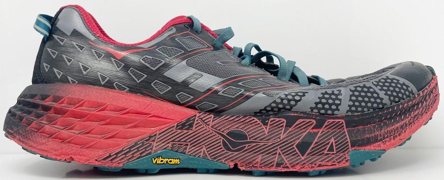Hoka One One HOKA Speedgoat 2 Black True Red for sale | eBay display picture 2