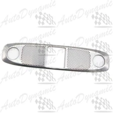 FITS TESLA MODEL Y INTERIOR MATTE SILVER READING LIGHT PANE COVER TRIM OVERLAY