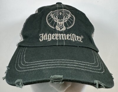 Jägermeister Deer Logo Hat Green Snapback Cap Liquor Drink Alcohol Bar Jager