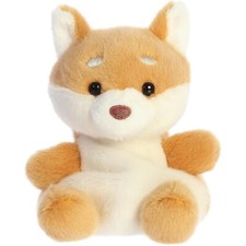 Aurora  Palm Pals  Keiko Shiba Inu  5 Inch Stuffed Animal Toy