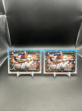 2024 Topps Holiday Baseball #H110 - Spencer Strider - Atlanta Braves Lot Of 2