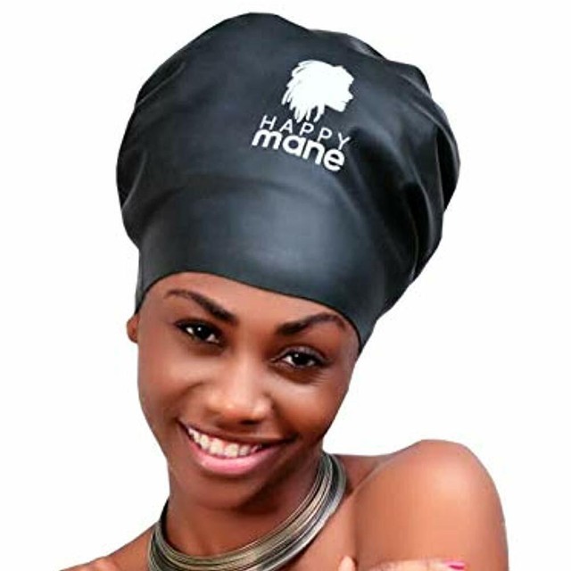 Waterproof Extra Large Silicone Swim Caps For Long Hair By