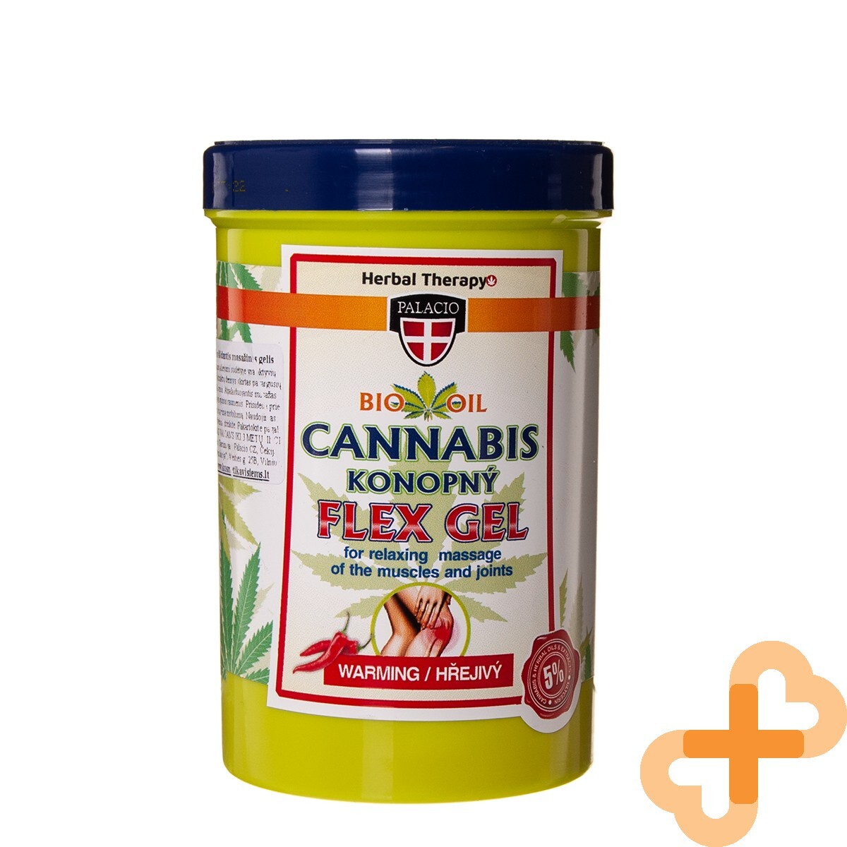 Cannabis Flex Erwärmungs Flex Gelenke Muskel Entspannend Massage Gel 380 ML