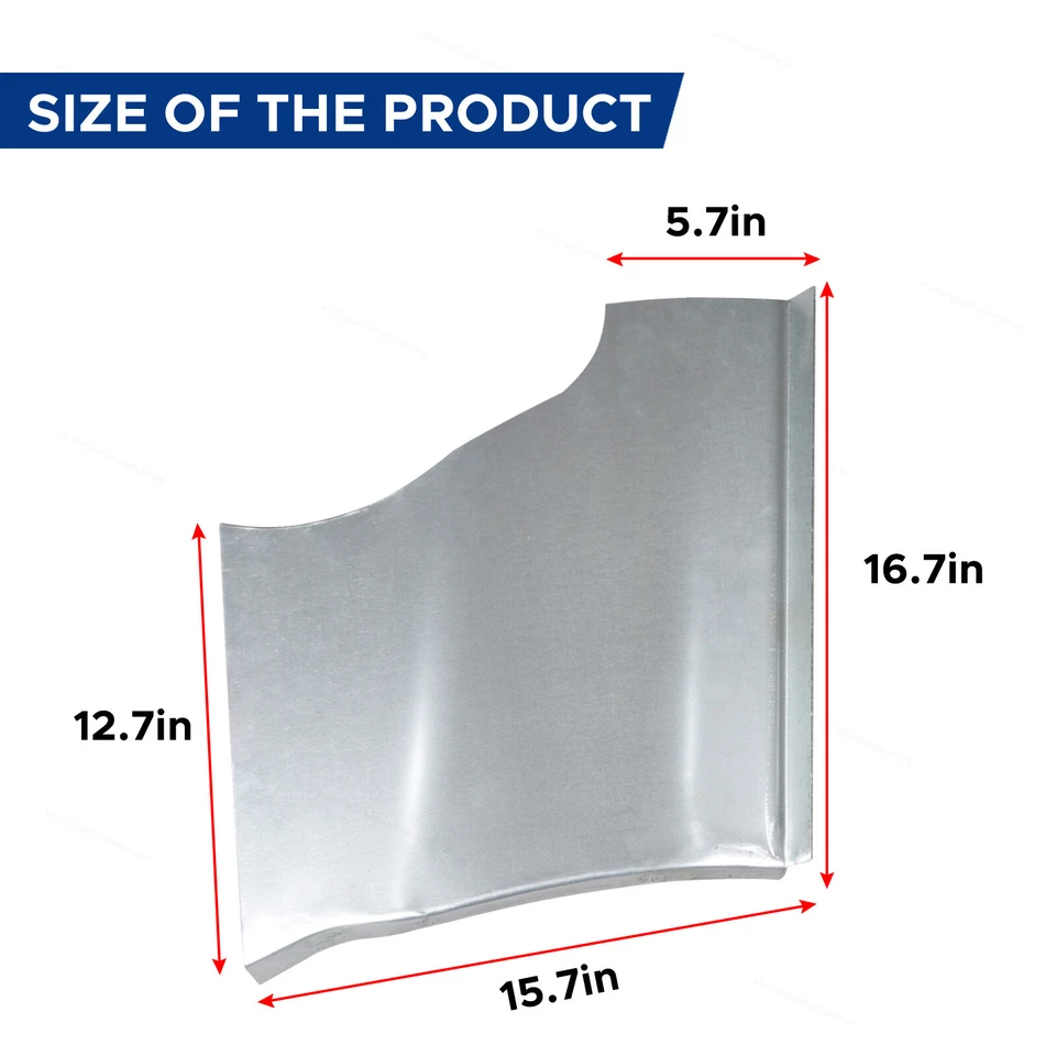 L&R Rocker Panel Lower Repair Kit Fits 06-13 14 Honda Ridgeline 4 DR Kit Foto 3 de 4