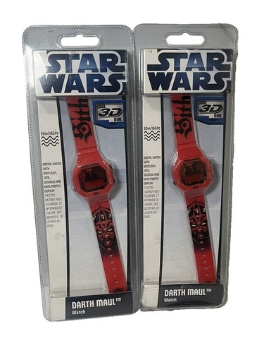STAR WARS EPISODE I DIE CAST 4 WATCH COLLECTION - R2-D2 / DARTH