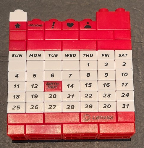 Canvas- Modular Block Calendar