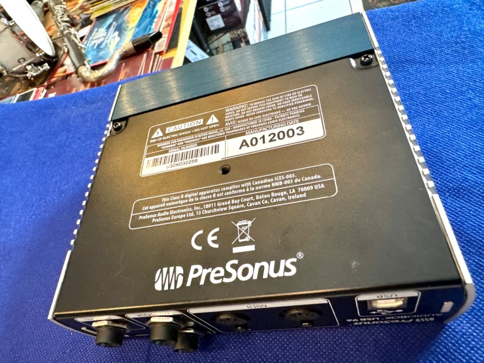 Presonus Audiobox USB 96 - Scheda Audio/Midi 2IN|2OUT - Immagine 3 di 4