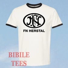 FN Herstal Guns Men's Ringer Black Size S to 3XL