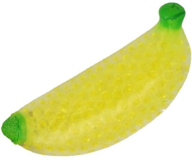 KEYCRAFT Squeezy Banane - NV390 Stress Relief Spielzeug Squishy Früchte