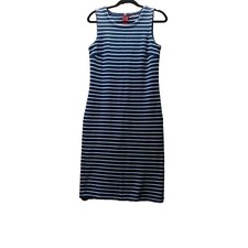 tommy hilfiger Blue/white Dress Size M