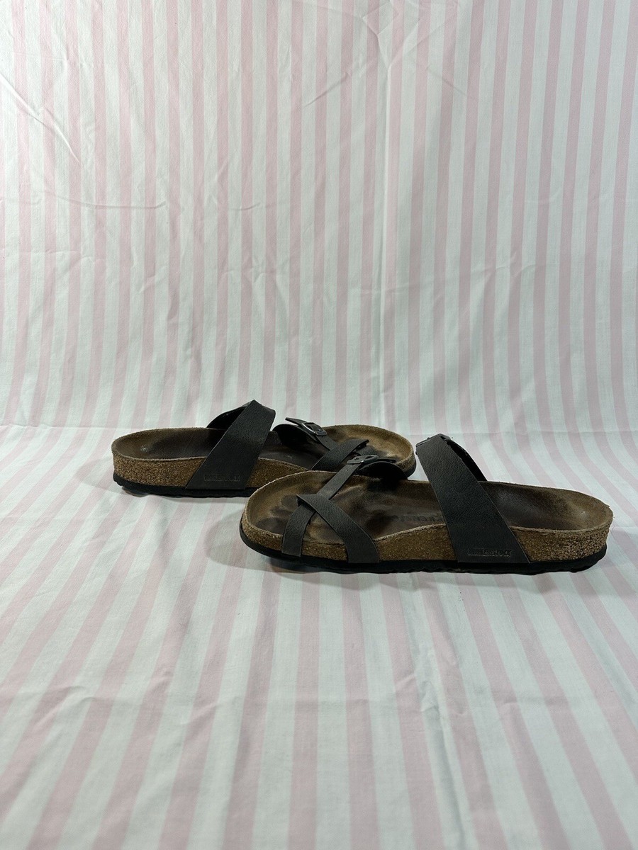 Birkenstock Unisex Size 41 265 womans 10 Mens 8 Brown Leather