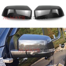 Carbon Fiber Style Rearview Mirror Cover Trim Accessories For Ford Ranger 2024 Carbon Fiber Style Rearview Mirror Cover Trim Accessories For Ford Ranger 2024