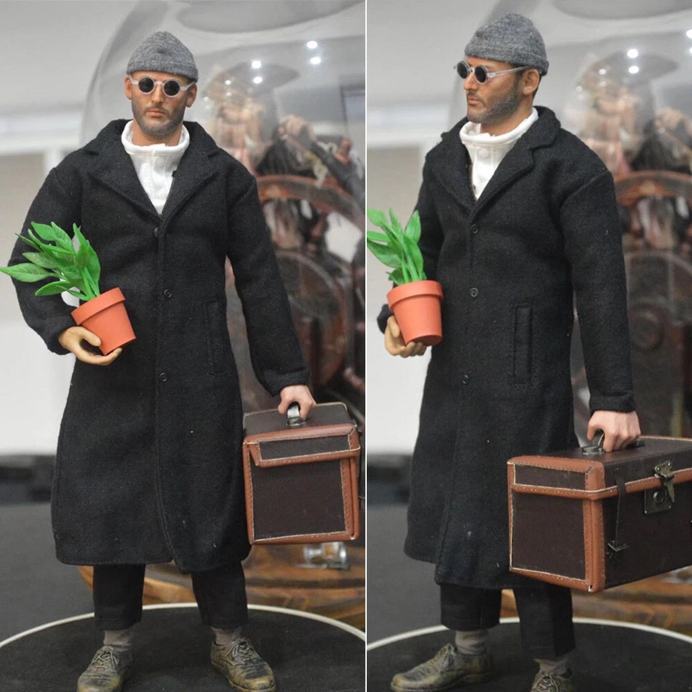 DJ-CUSTOM DJ-16001 Leon The Professional 1/6 Action Figure Model Dolls 2 Heads