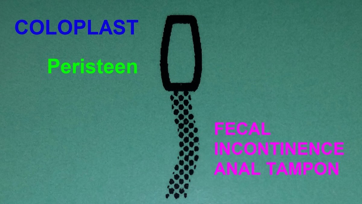 Coloplast 1450 Rectal Plug Fecal Incontinence Anal Tampon , Small - 15  Piece for sale online