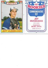 Jeff Musselman Topps 1987 Glossy Commemorative Baseball RC #22 BOGO FREE