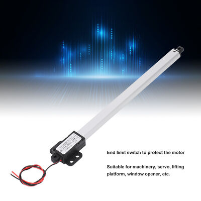 DC12V Electric Linear Actuator Auto Lifting Motion Actuator 200mm Stroke 150N