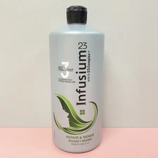 Infusium 23 Repair & Renew Leave-In Treatment Step 3 JUMBO Bottle 1L 80% Full