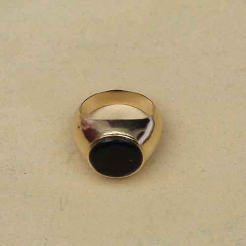 Black Onyx Ring Silver Ring Mens Pinky ring  Birthday gifts for Men Man ring