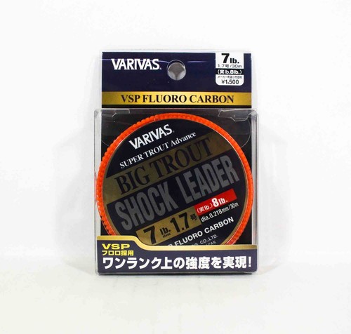 Fluorocarbone Varivas Big Trout Shock Leader - 30m - 12lb (0.285mm) - Clair