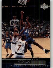 1999-00 Upper Deck Sam Mitchell #71 Minnesota Timberwolves