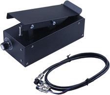 TIG Welding Foot Pedal 5 Pin Remote Amperage Control 10K Potentiometer Metal Hou