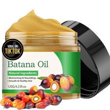 100 Raw Batana Oil for Hair Growth, Natural Pure Unrefined and Organic Dr. Sebi
