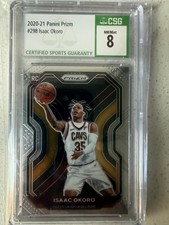 2020-21 Panini Prizm - #298 Isaac Okoro Rookie RC - CSG 8 - Cleveland Cavaliers