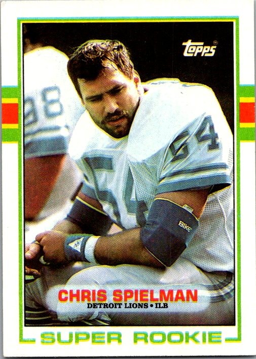 1989 Topps #361 Chris Spielman