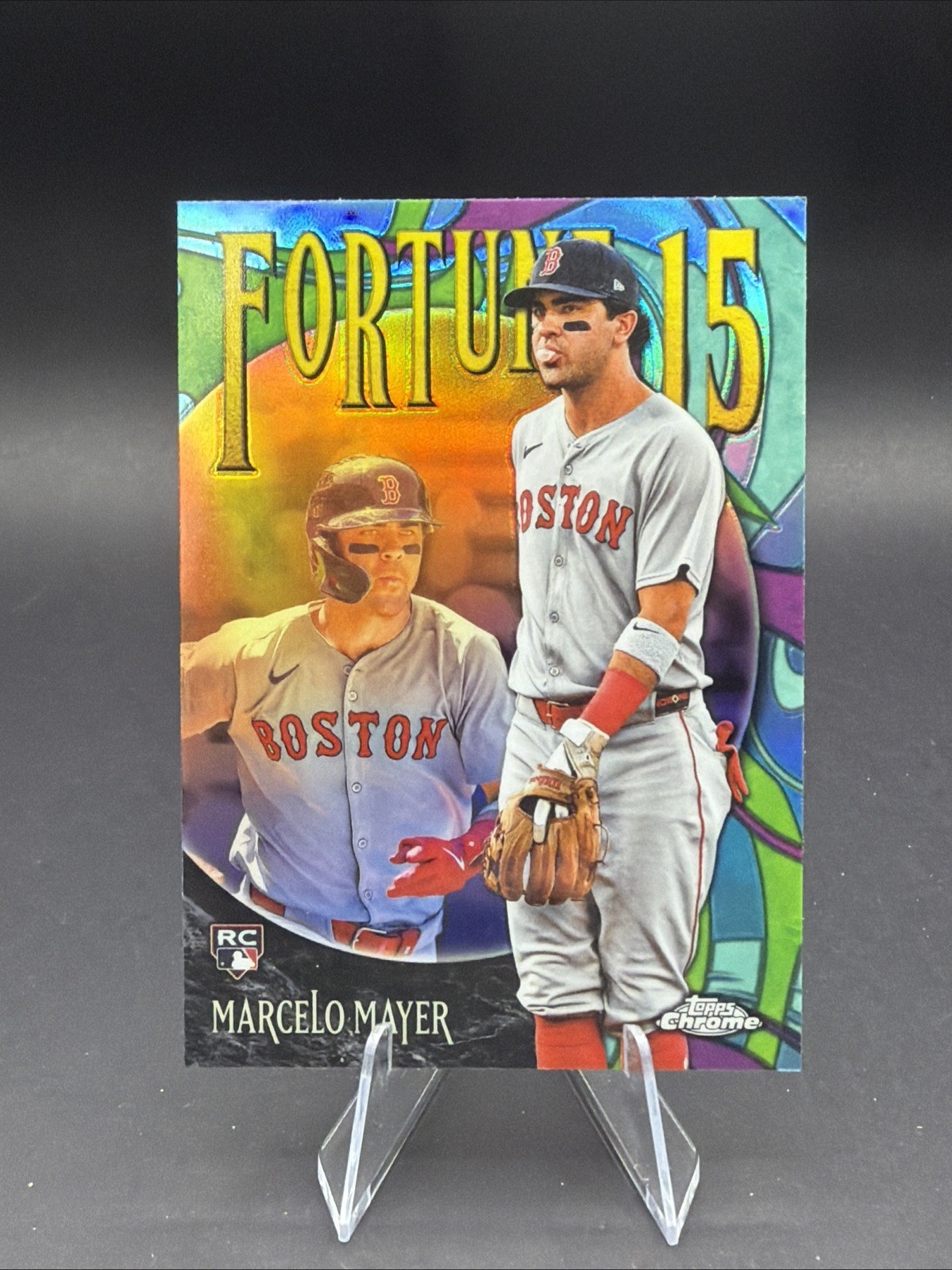 2025 Topps Chrome Update Series - Fortune 15 Marcelo Mayer #F15-20 (RC)