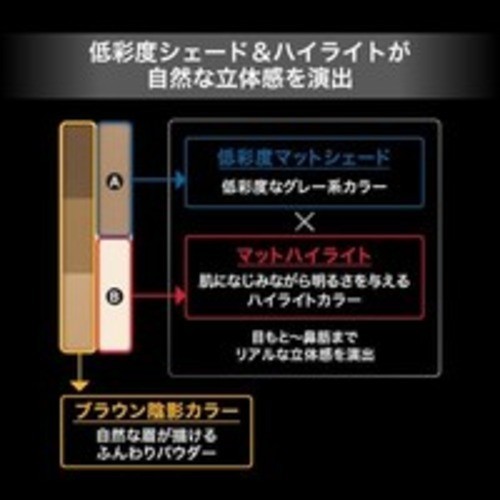 как выглядит Kate Designing Eyebrow 3D EX-4 Dual Contour Powder Eyebrow Makeup Japan фото