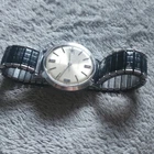 Timex Self-Wind Automatic Vintage Men’s 34mm SS Silver Dial 17J Date Bracelet