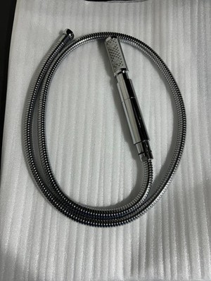 WATERWORKS CHROME HANDHELD w/ 5 FT HOSE display item DAMAGED NOZZLES SEE PICS