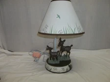 Forest Deer Fawn Lamp from Pottery Barn Kidsline Willow Nursery Collection 15"