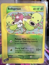 Pokemon TCG Bellsprout Card Aquapolis Reverse Holo Common 68/147 Damaged on eBay