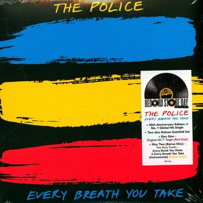 The Police - Every Breath You Take Yellow Vinyl Record Sto (1983 - CZ - Reissue) - Bild 1 von 4