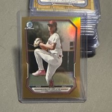 Tyler Bremner 2026 Bowman Chrome Gold /50