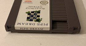 PIPE DREAM NINTENDO NES Tested WORKING Original Box Video Game INSTRUCTIONS Case