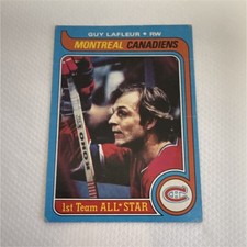 Topps 1979-80 Guy Lafleur #200 Montreal Canadiens 1st Team All-Star NHL