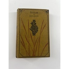 Rollo in London Jacob Abbott Vintage Book