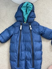 Ted Baker Pram Suit Fuffer Suit 0-3 Months Baby