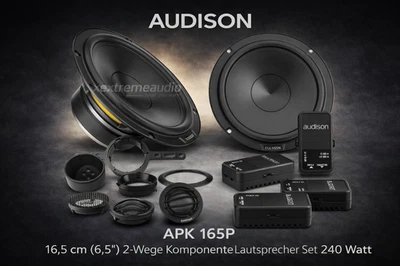 Audison APK165P KIT 2Way AP 6.5P+AP 1P 2 Wege 16,5cm Lautsprecher System  NEU - Bild 1 von 4