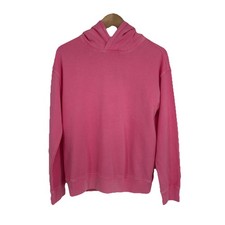 J Crew Crewcuts Girls Hoodie XL Pink Oversized Preppy Vacation Back to School
