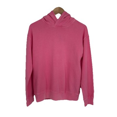 J Crew Crewcuts Girls Hoodie XL Pink Oversized Preppy Vacation Back to School