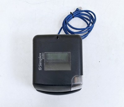 Simplex 1603-9115 / 125-O Electronic Time Clock 15VAC 50/60HZ 1.33A