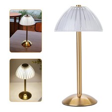 Dimmbar Akku Tischleuchte Touch Tischlampe LED Lampe USB-C Innen & Außen